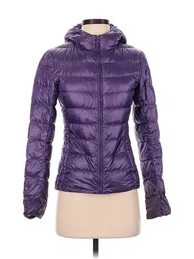 Pre-owned Uniqlo Snow Jacket In Purple