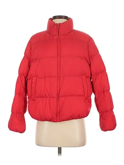 Pre-owned Uniqlo Snow Jacket In Red