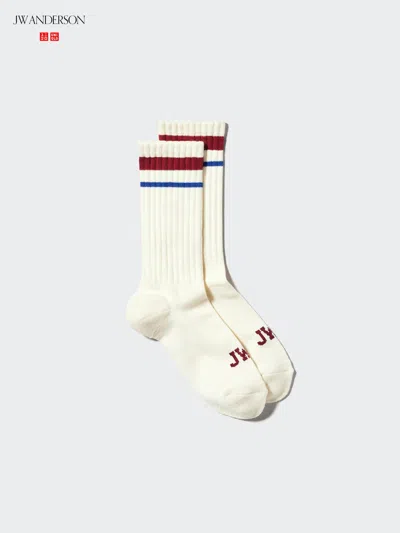 Uniqlo Socks With Deodorizing Off White Us8-us11  Us In Yellow