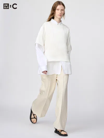 Uniqlo Straight Sweatpants Natural 2xl  Us In Neutral