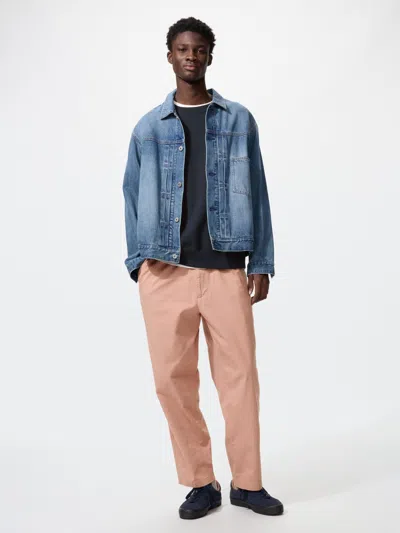 Uniqlo Stretch Easy Ankle Pants Pink 3xl  Us