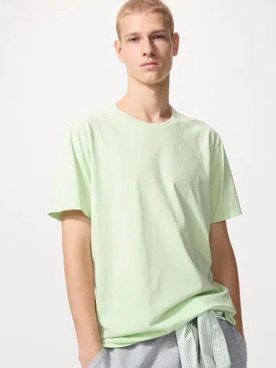 Uniqlo Supima Cotton T-shirt Green 3xl  Us