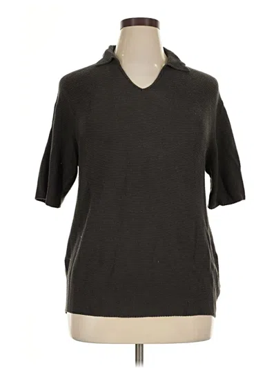 Pre-owned Uniqlo Sweater Vest In Brown