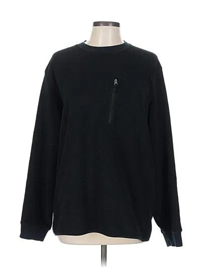 Pre-owned Uniqlo Sweatshirt In Black