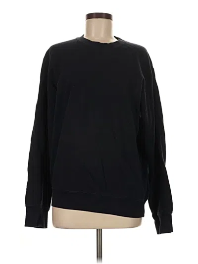 Pre-owned Uniqlo Sweatshirt In Black