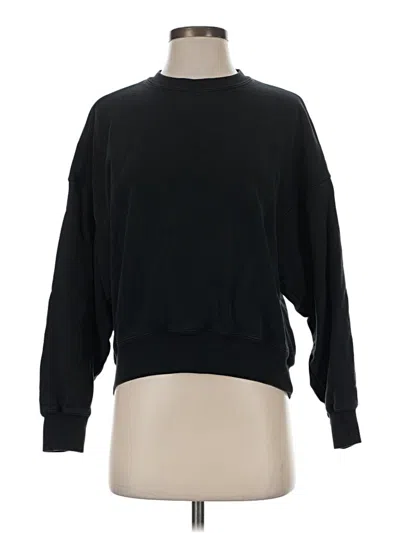 Pre-owned Uniqlo Sweatshirt In Black