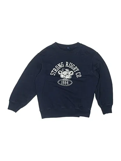 Pre-owned Uniqlo Kids' Sweatshirt In Blue