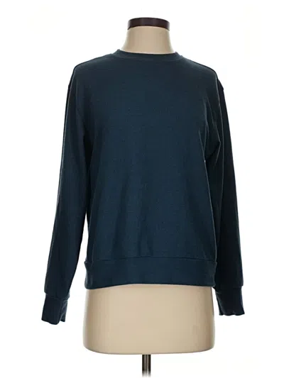 Pre-owned Uniqlo Sweatshirt In Blue