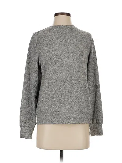 Pre-owned Uniqlo Sweatshirt In Gray