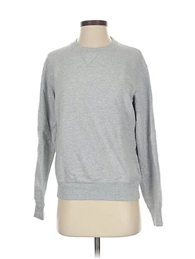 Pre-owned Uniqlo Sweatshirt In Gray