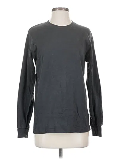 Pre-owned Uniqlo Sweatshirt In Gray