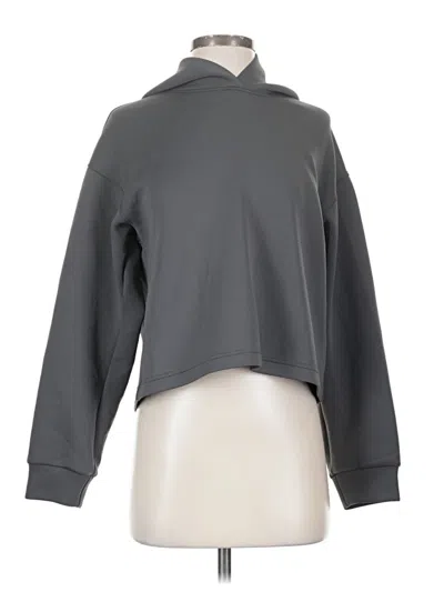 Pre-owned Uniqlo Sweatshirt In Gray