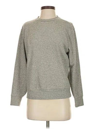 Pre-owned Uniqlo Sweatshirt In Gray