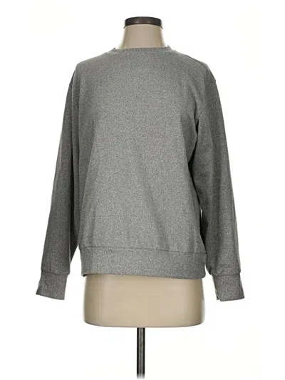 Pre-owned Uniqlo Sweatshirt In Gray