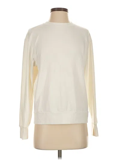 Pre-owned Uniqlo Sweatshirt In Ivory