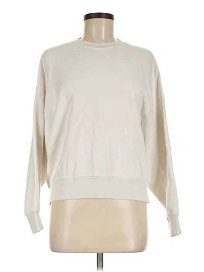 Pre-owned Uniqlo Sweatshirt In Ivory