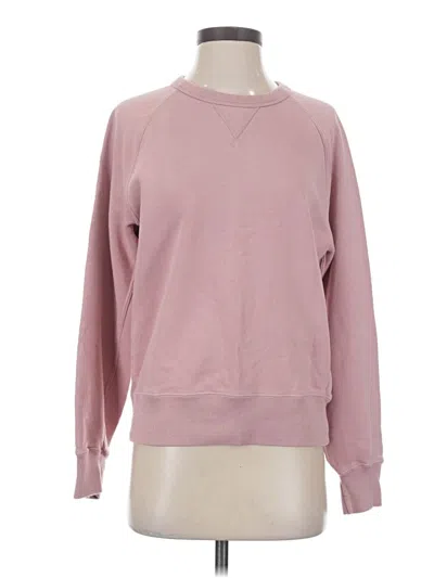 Pre-owned Uniqlo Sweatshirt In Pink