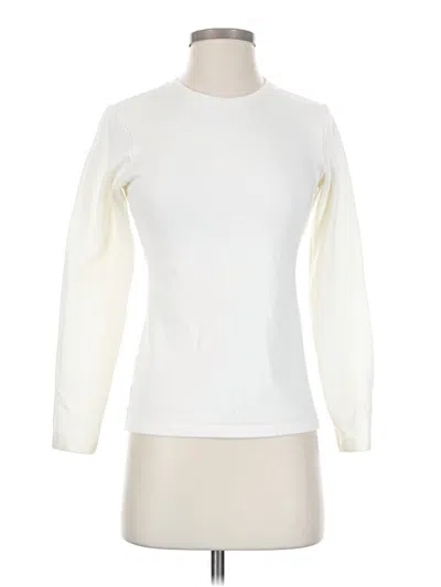 Pre-owned Uniqlo Sweatshirt In White