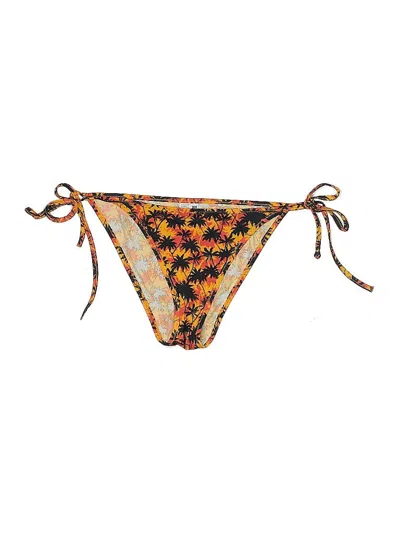 Pre-owned Uniqlo Swimsuit Bottoms In Orange