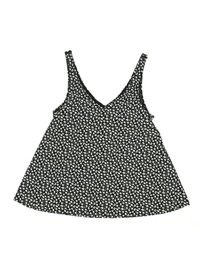 Pre-owned Uniqlo Swimsuit Top Black Swimwear