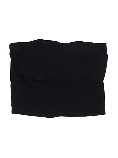Pre-owned Uniqlo Swimsuit Top Black Swimwear
