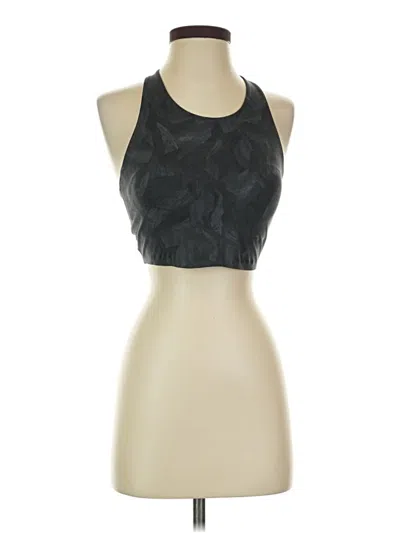 Pre-owned Uniqlo Tank Top Black Halter Neckline Tops