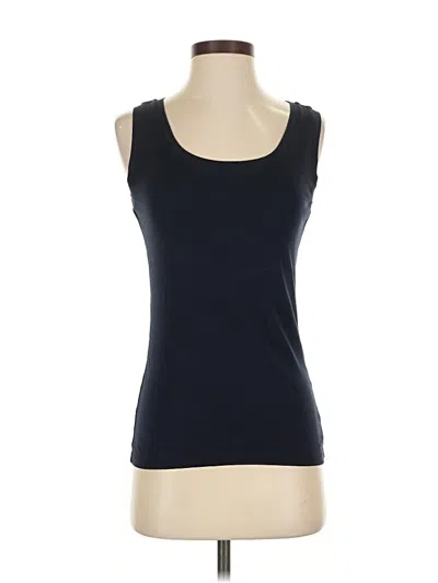 Pre-owned Uniqlo Tank Top Black Strapless Neckline Tops
