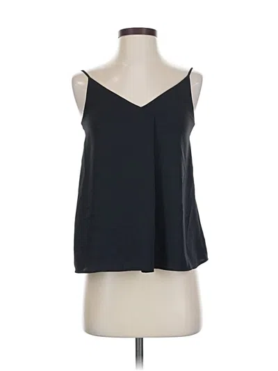 Pre-owned Uniqlo Tank Top Black Strapless Neckline Tops