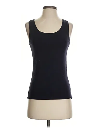 Pre-owned Uniqlo Tank Top Black Strapless Neckline Tops
