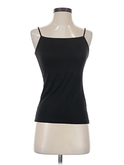Pre-owned Uniqlo Tank Top Black Strapless Neckline Tops