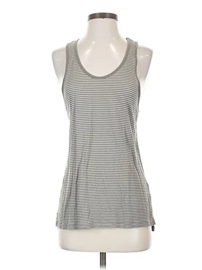 Pre-owned Uniqlo Tank Top Gray Halter Neckline Tops