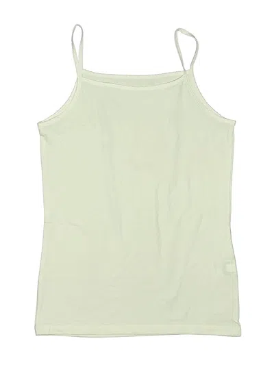 Pre-owned Uniqlo Kids' Tank Top Green Halter Neckline Tops