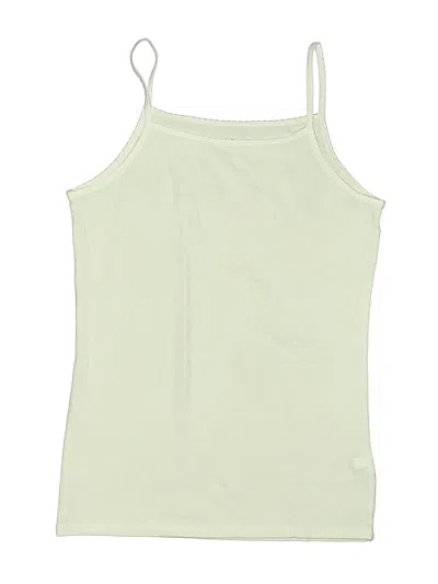 Pre-owned Uniqlo Kids' Tank Top Green Halter Neckline Tops