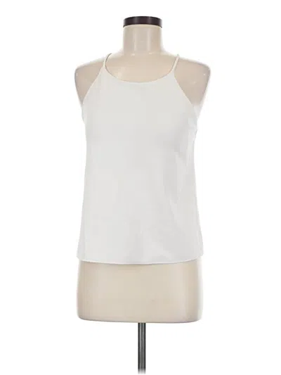 Pre-owned Uniqlo Tank Top Ivory Halter Neckline Tops