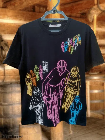 Pre-owned Uniqlo Thinlayer Men's T-shirt (size Medium) In Multicolor