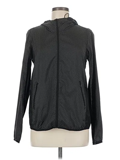 Pre-owned Uniqlo Track Jacket In Black