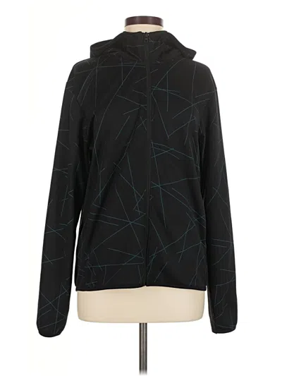Pre-owned Uniqlo Track Jacket In Black