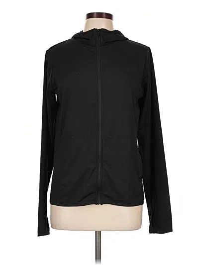 Pre-owned Uniqlo Track Jacket In Black