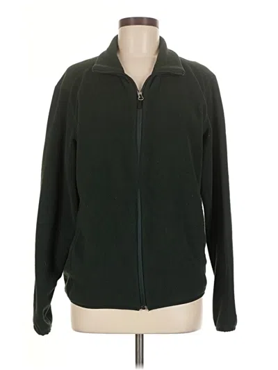 Pre-owned Uniqlo Track Jacket In Green