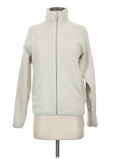 Pre-owned Uniqlo Track Jacket In Ivory