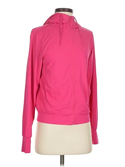 Pre-owned Uniqlo Track Jacket In Pink