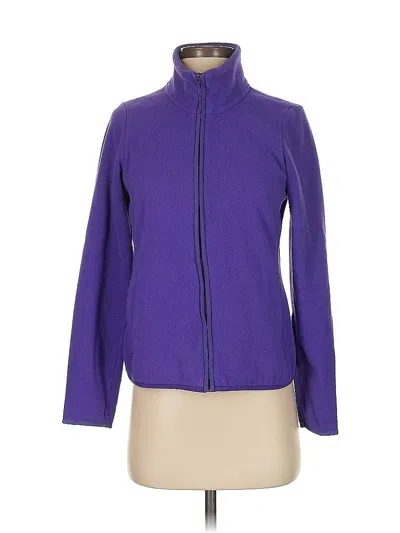 Pre-owned Uniqlo Track Jacket In Purple