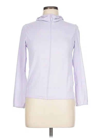 Pre-owned Uniqlo Track Jacket In Purple