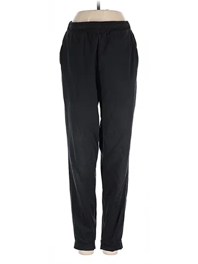 Pre-owned Uniqlo Track Pants In Black