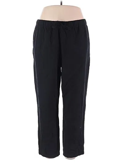 Pre-owned Uniqlo Track Pants In Black