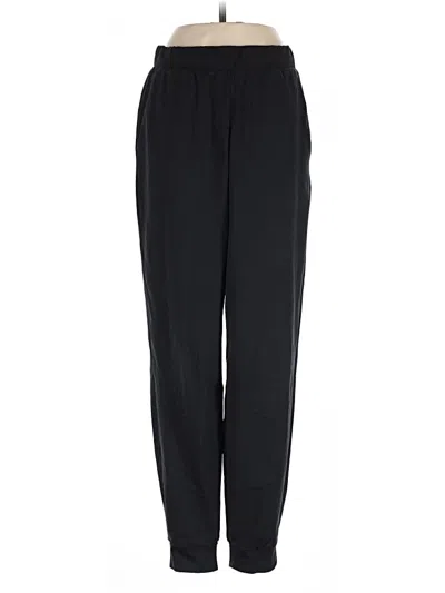 Pre-owned Uniqlo Track Pants In Black