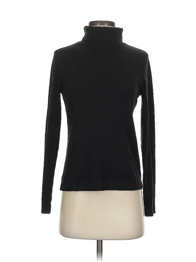 Pre-owned Uniqlo Turtleneck Sweater In Black