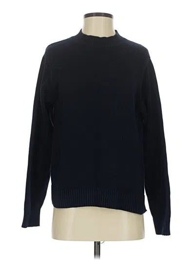 Pre-owned Uniqlo Turtleneck Sweater In Black