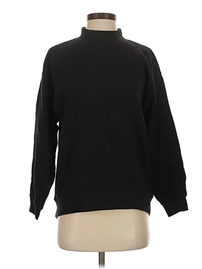 Pre-owned Uniqlo Turtleneck Sweater In Black