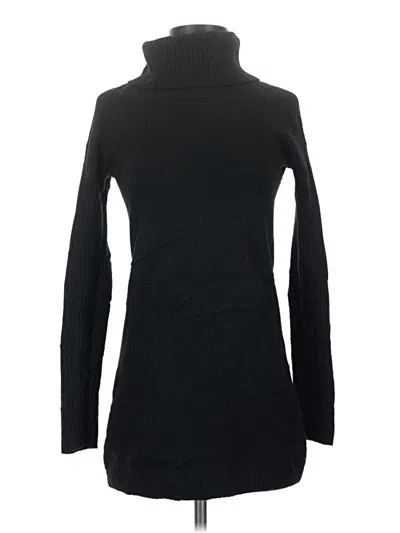 Pre-owned Uniqlo Turtleneck Sweater In Black